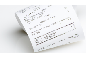 Paper Receipt 