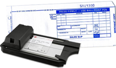 Sales Slips & Imprinters